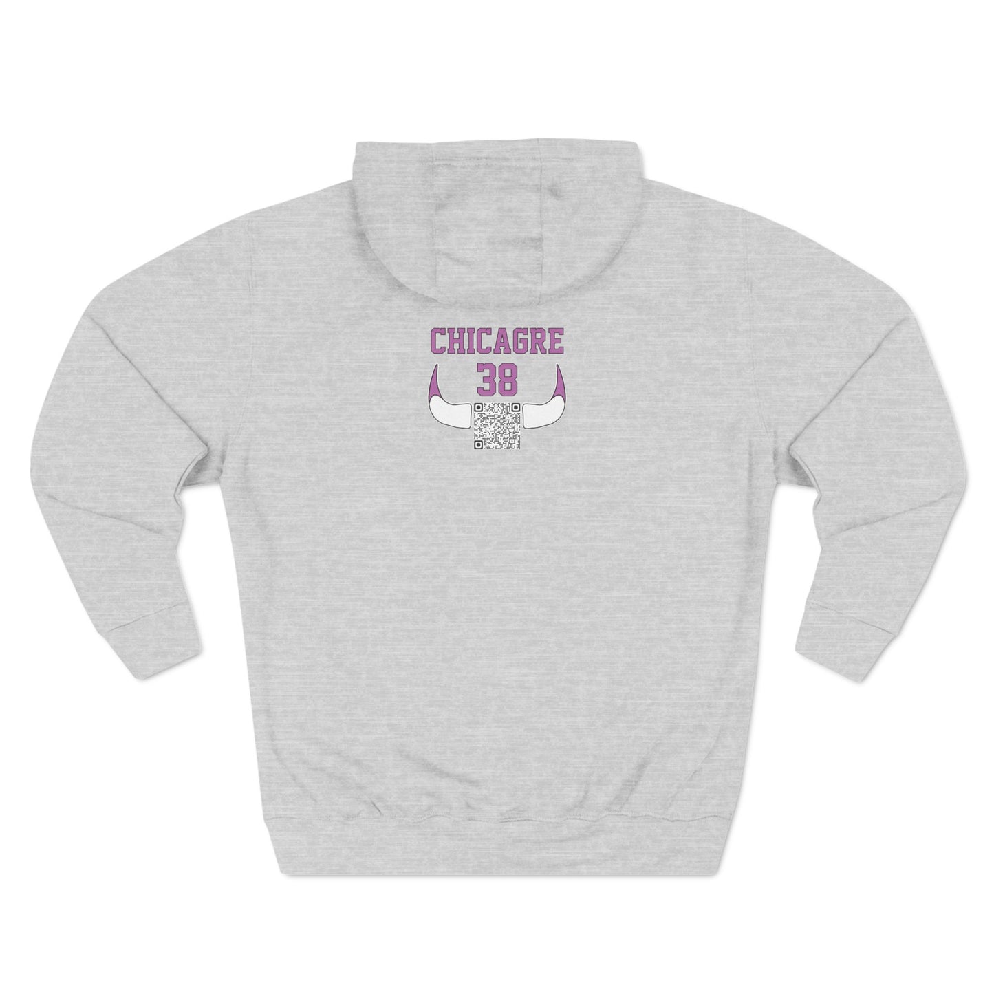 CHICAGRE HOODIE PURPLE