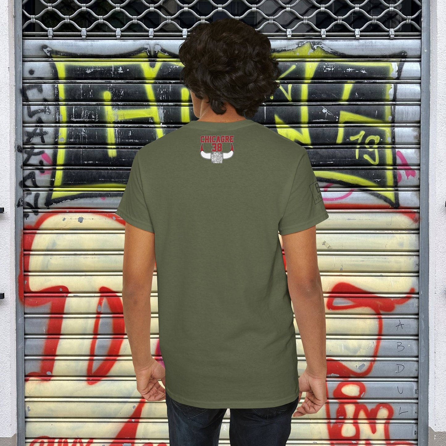 CHICAGRE LE SANG B+ MILITARY GREEN