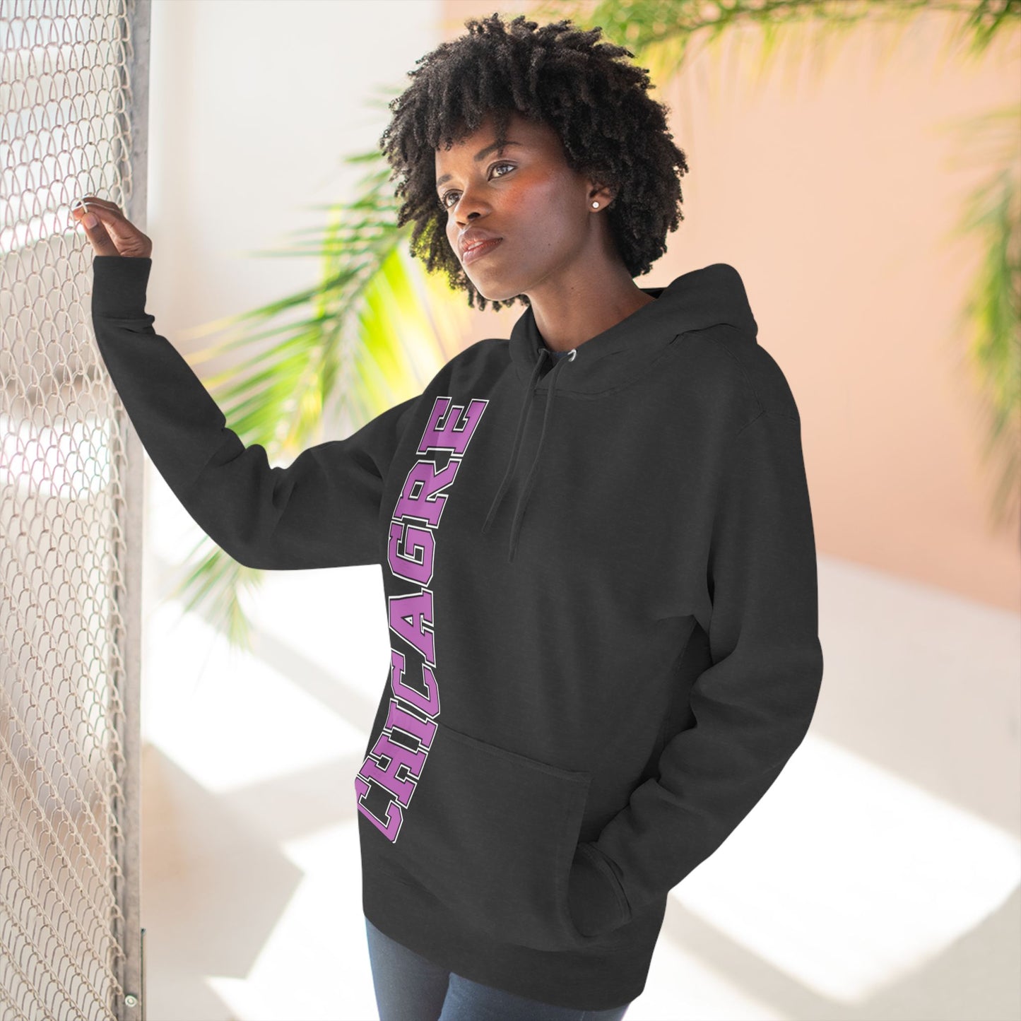 CHICAGRE HOODIE PURPLE