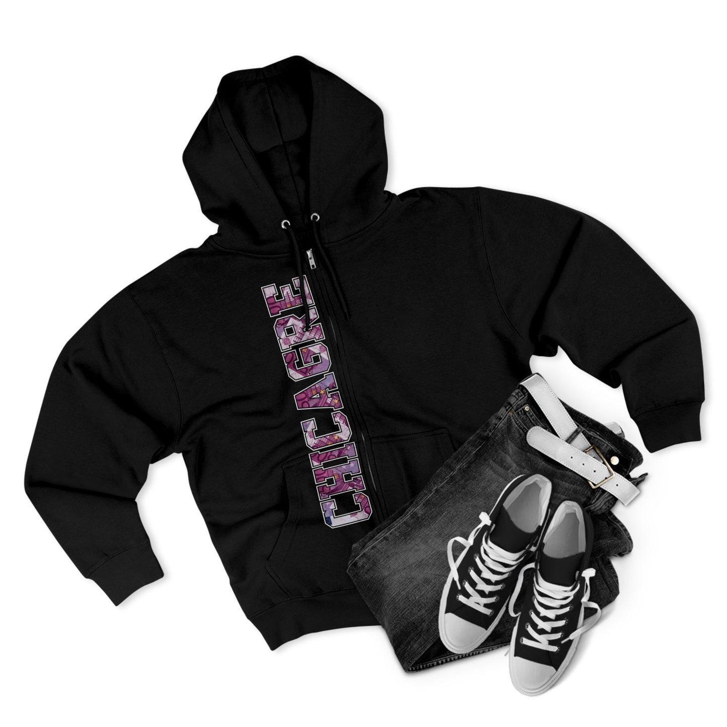 CHICAGRE 500E ZIP HOODIE