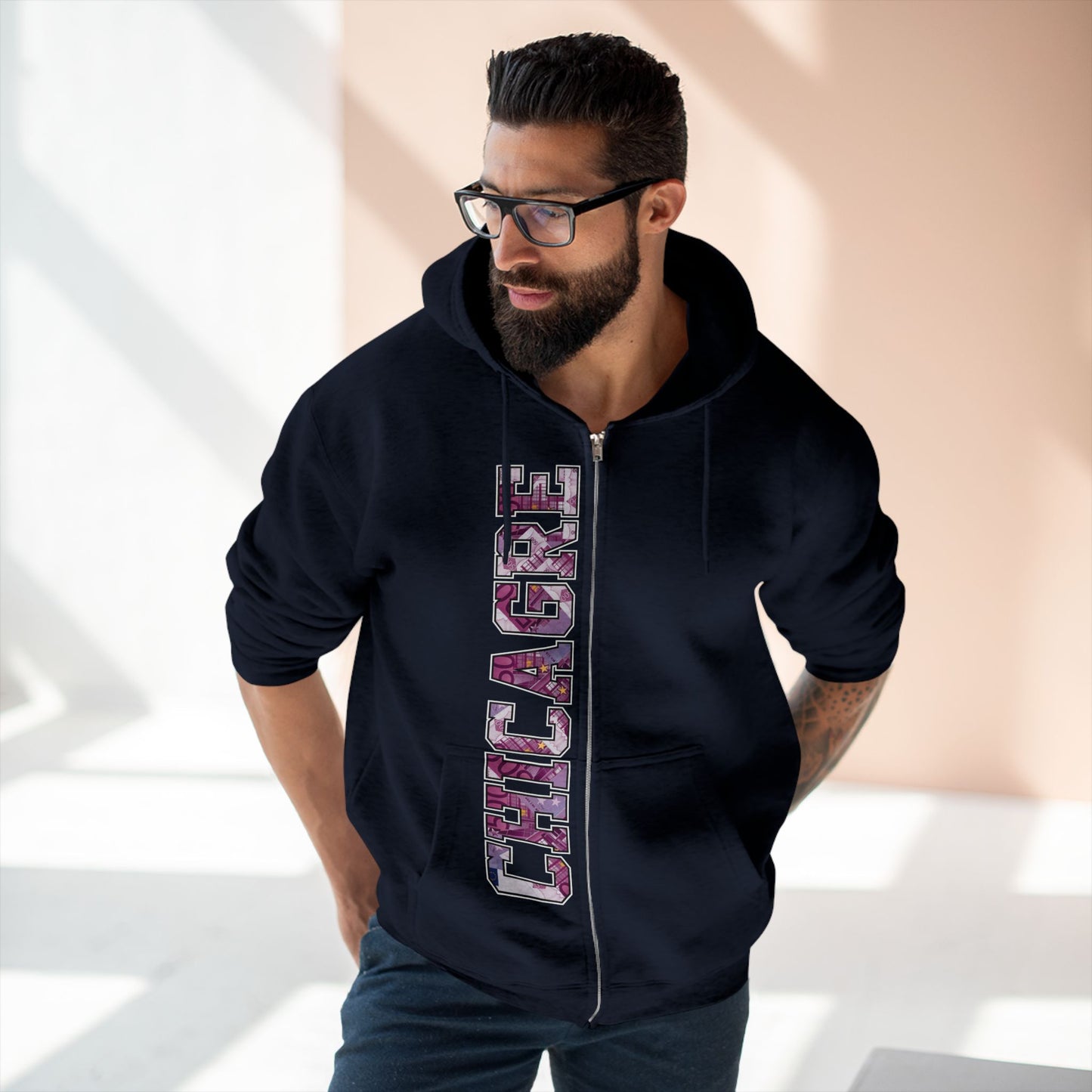 CHICAGRE 500E ZIP HOODIE