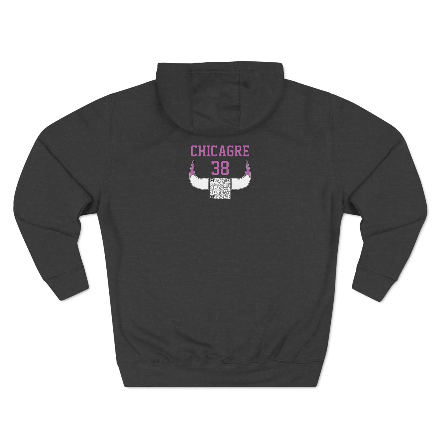 CHICAGRE HOODIE PURPLE