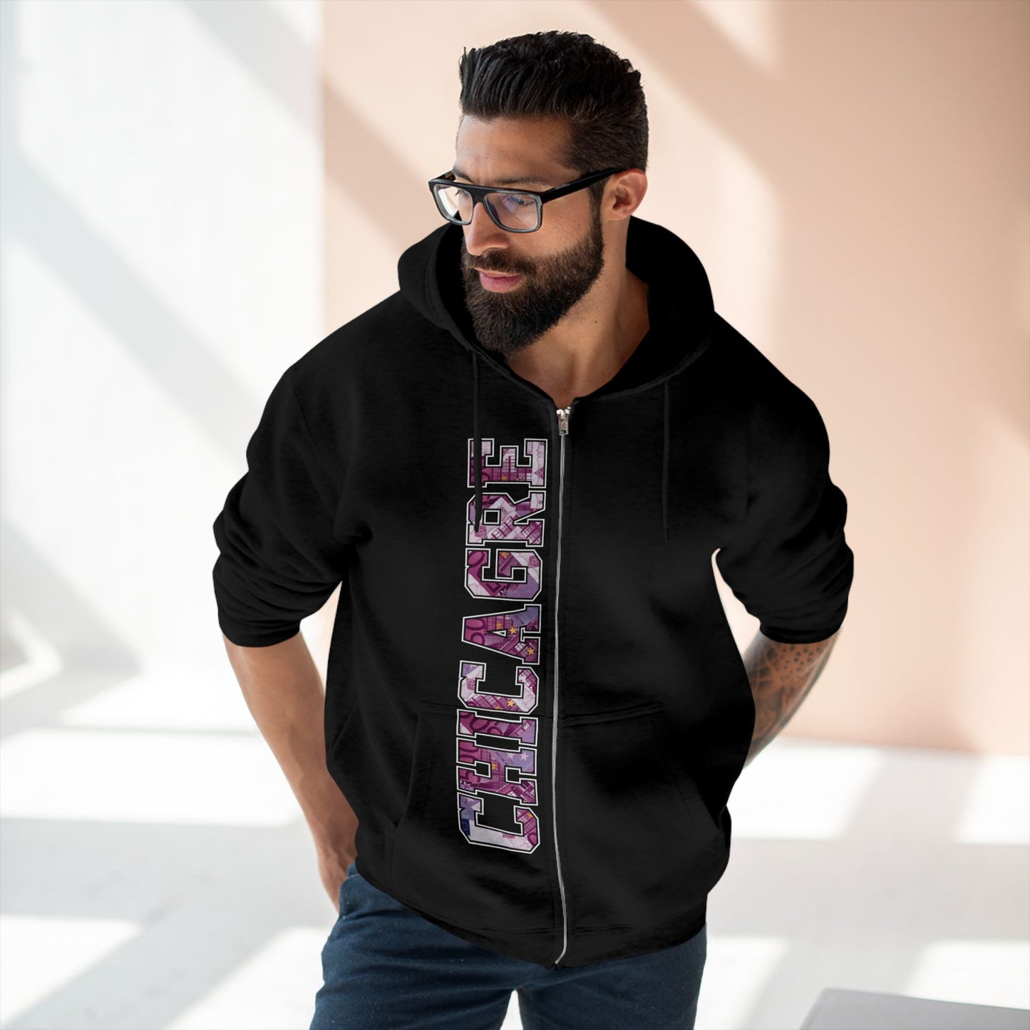 CHICAGRE 500E ZIP HOODIE