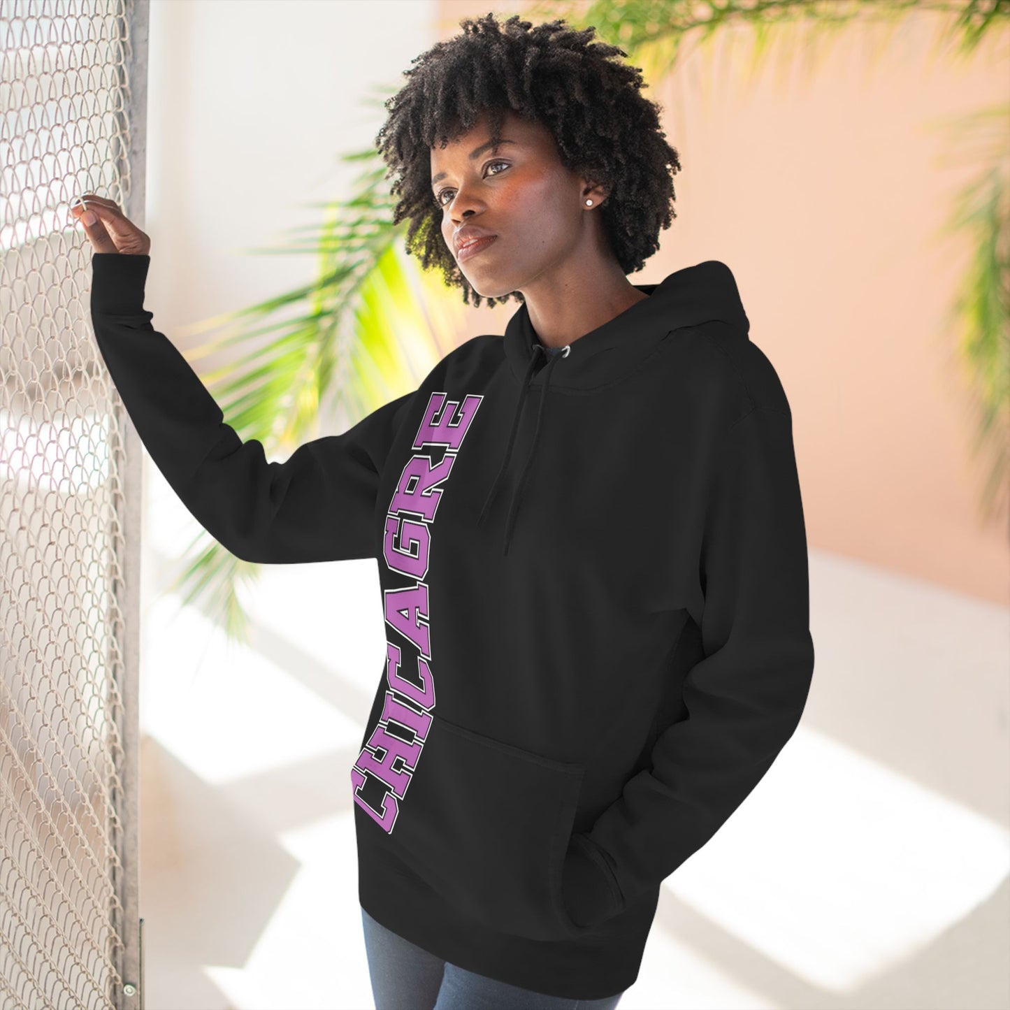 CHICAGRE HOODIE PURPLE