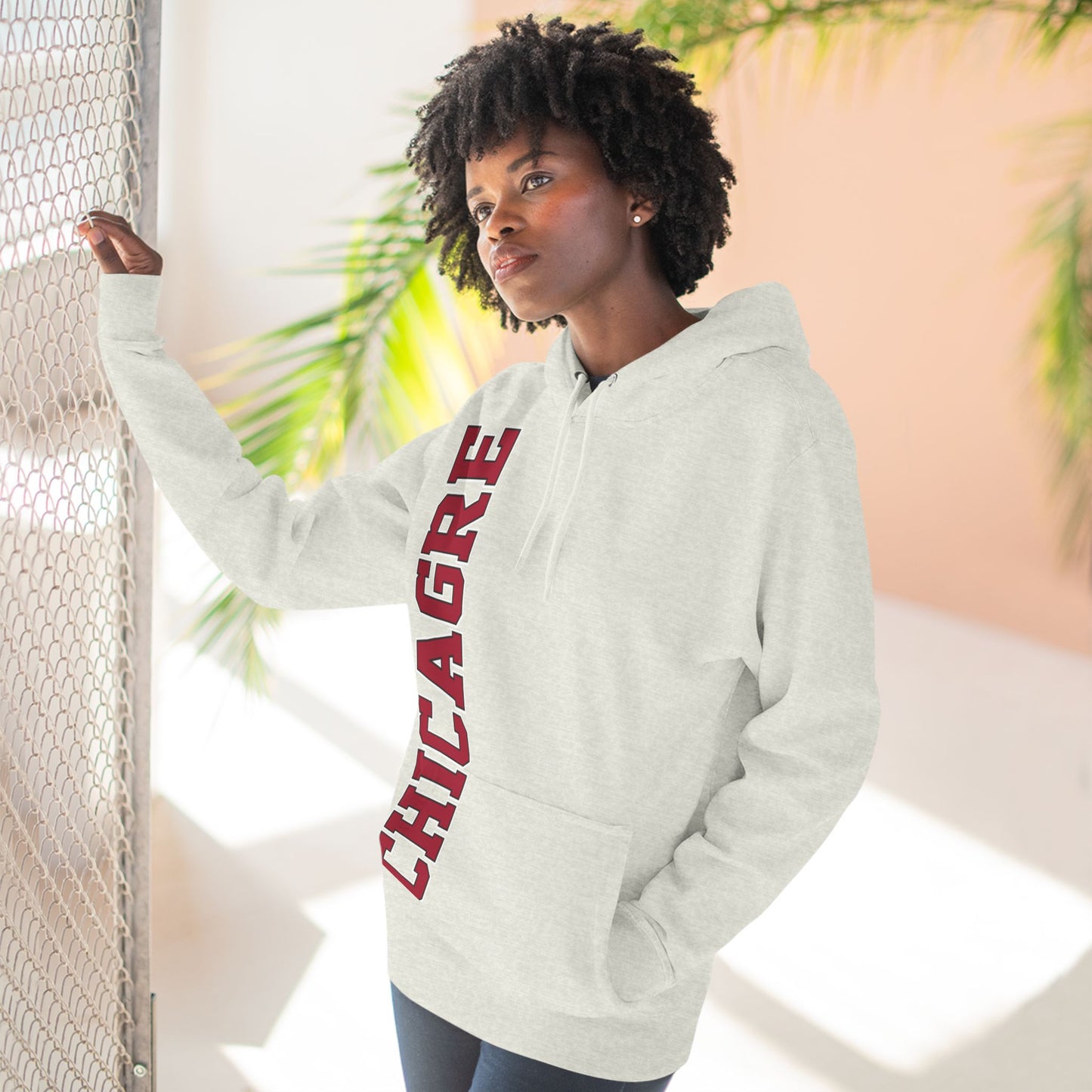 CHICAGRE HOODIE REDB