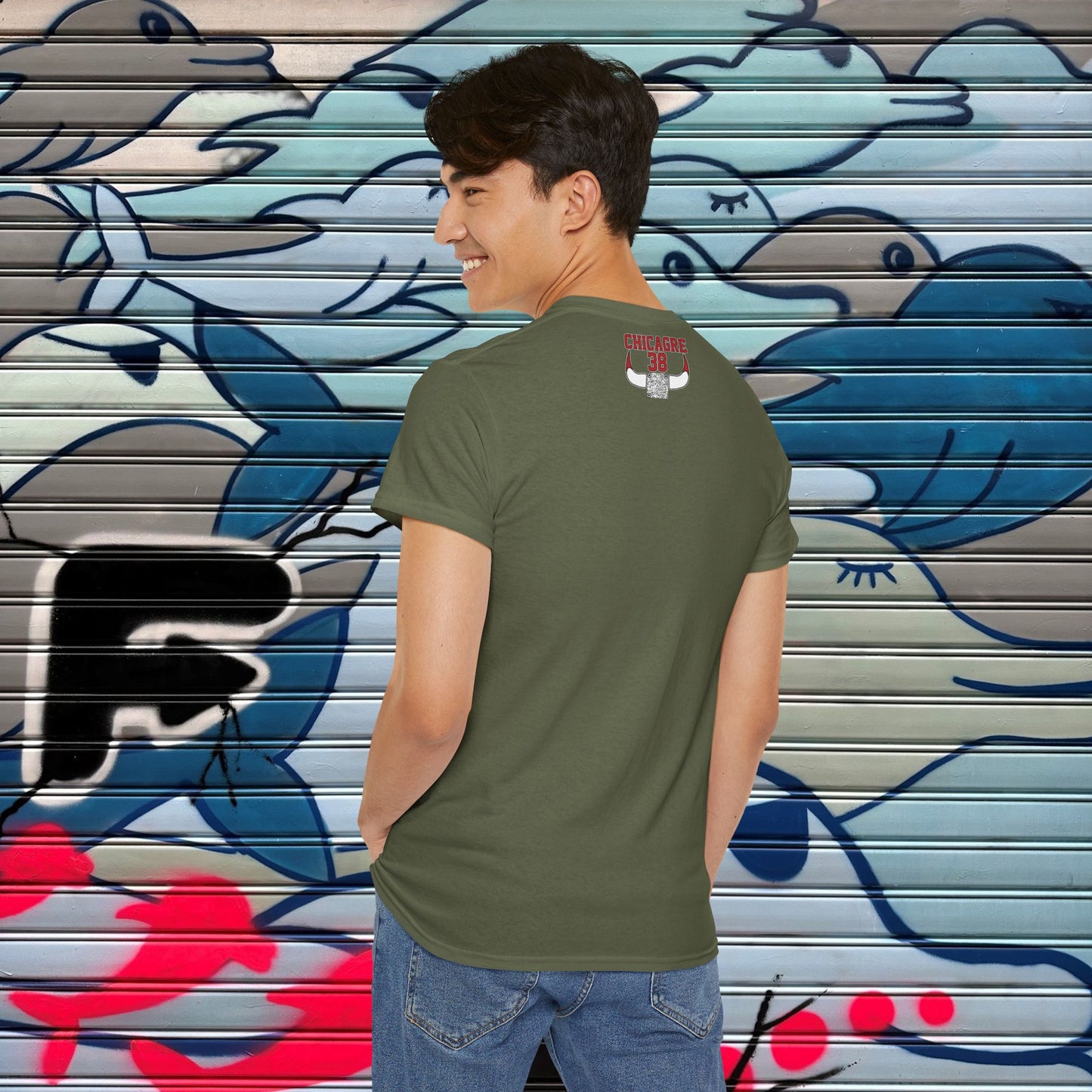 CHICAGRE LE SANG AB+ MILITARY GREEN