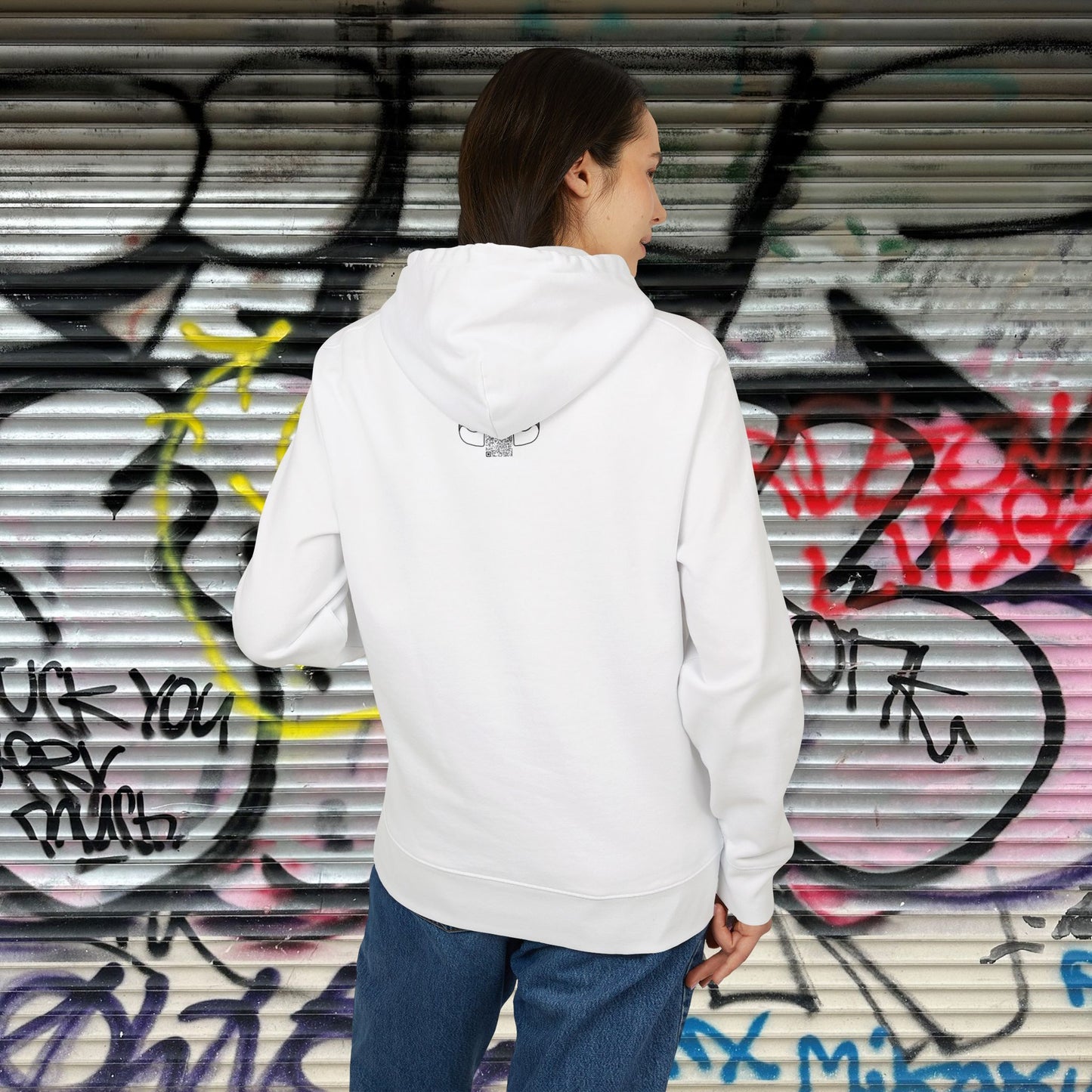 HOODIE CHICAGRE BULLET WHITE