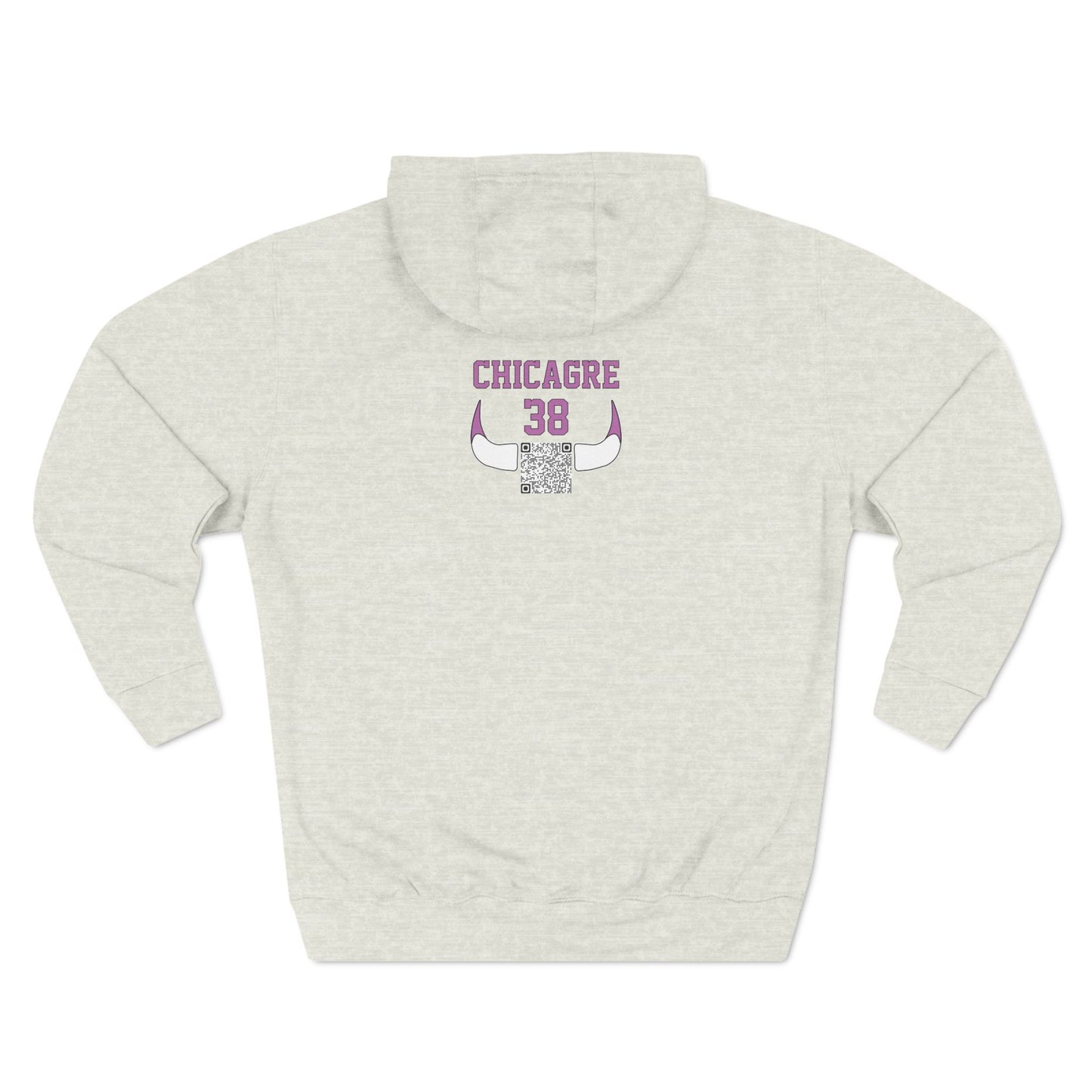 CHICAGRE HOODIE PURPLE