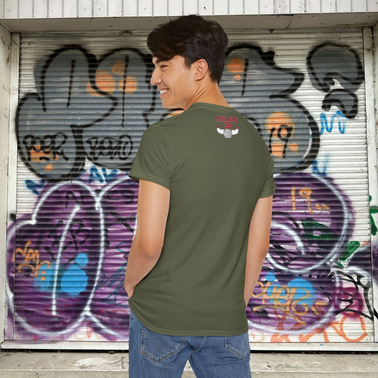 CHICAGRE LE SANG B+ MILITARY GREEN