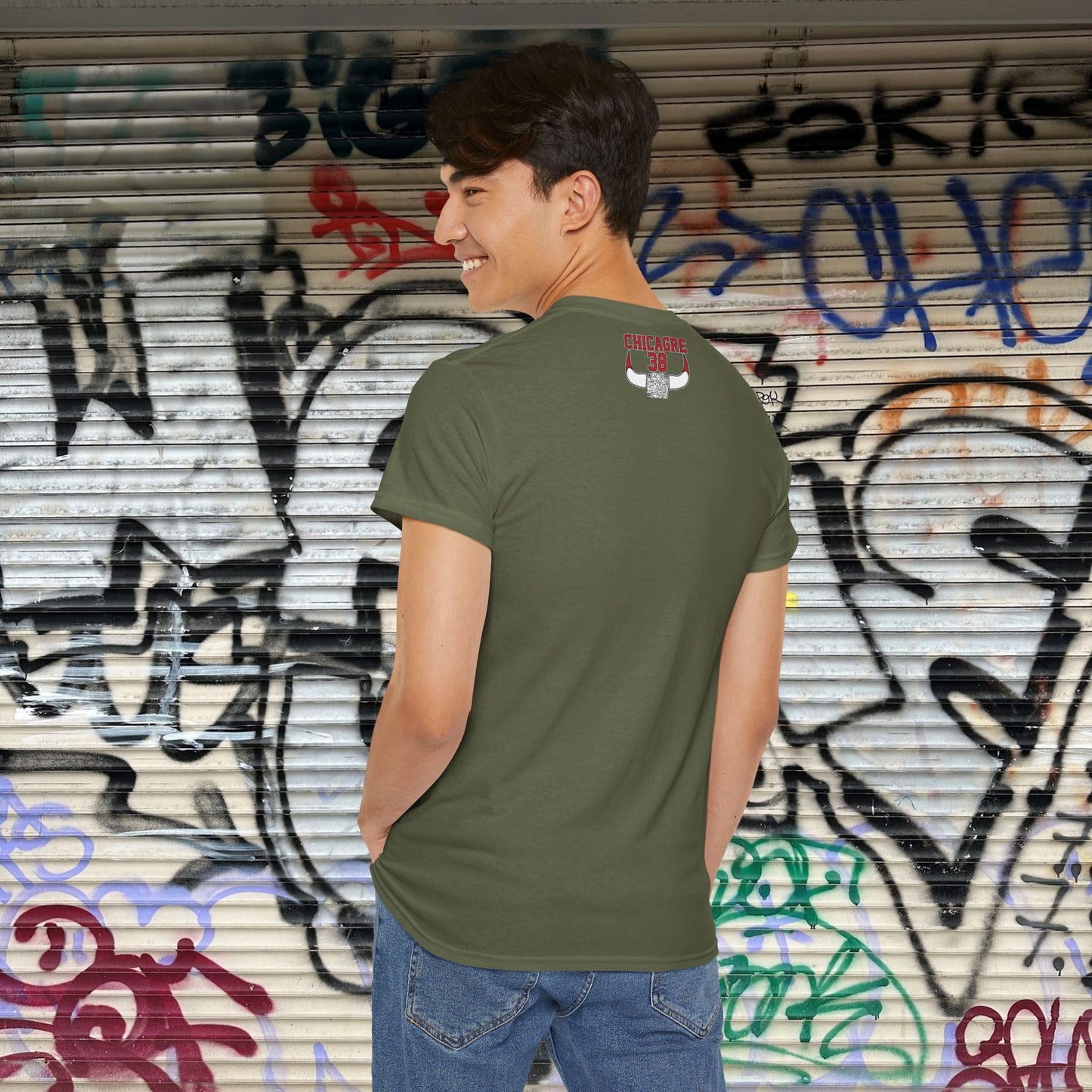 CHICAGRE LE SANG O+ MILITARY GREEN