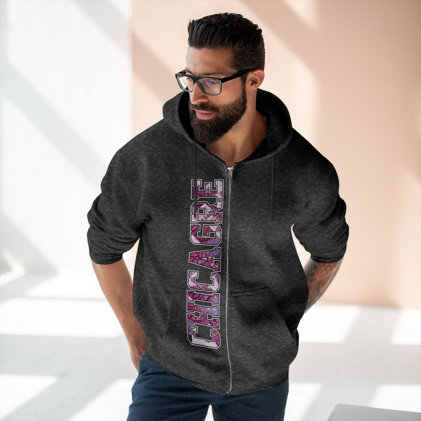 CHICAGRE 500E ZIP HOODIE