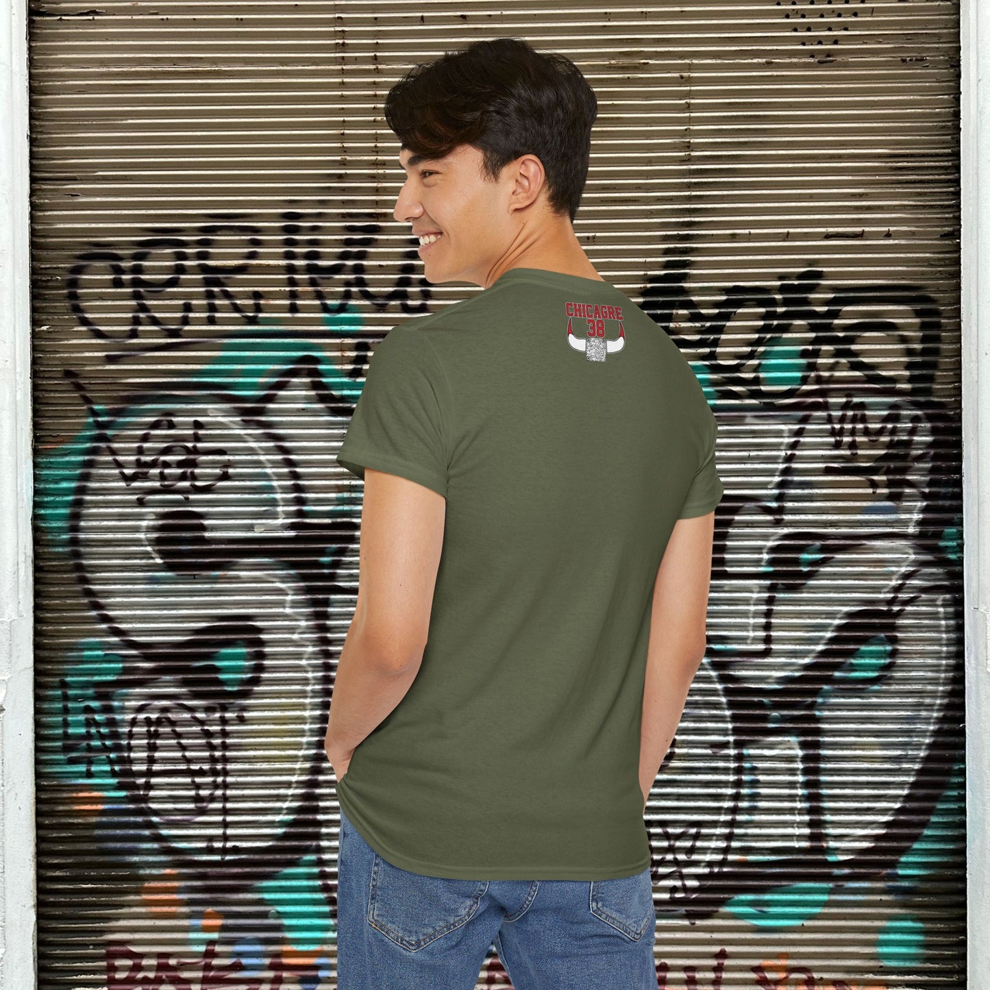 CHICAGRE LE SANG B- MILITARY GREEN